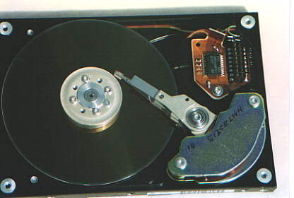 L'intrieur d'un disque dur
